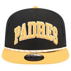 San Diego Padres New Era Throwback Meshback Golfer Hat - MLB