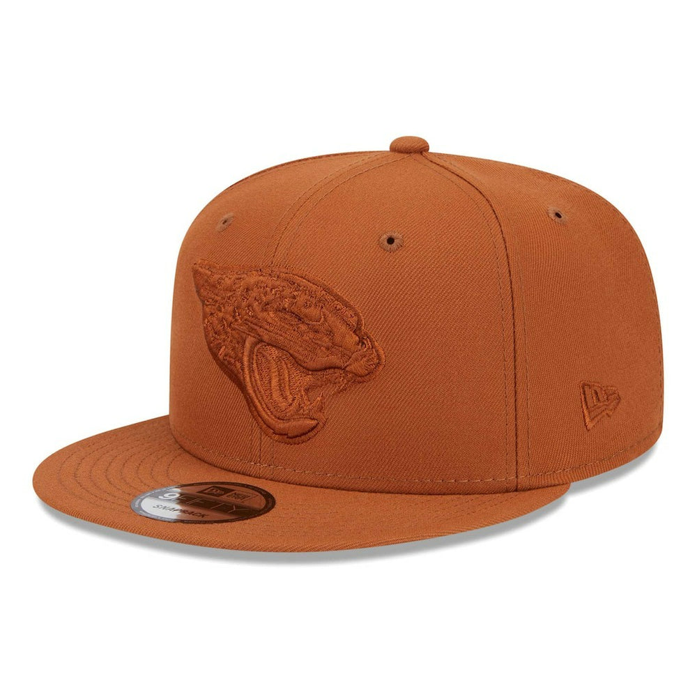 Jacksonville Jaguars New Era Color Pack 9FIFTY Snapback Hat Brown | NFL