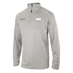 Sacramento Kings Omni-Wick Rockin' It Quarter-Zip Pullover Top Heather Gray - NBA