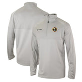 Denver Nuggets Omni-Wick Rockin' It Quarter-Zip Pullover Top Heather Gray - NBA