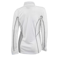 Boston Celtics Women's Omni-Wick Shotgun Quarter-Zip Pullover Top White - NBA