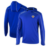 New York Knicks Shotgun Pullover Hoodie Blue - NBA