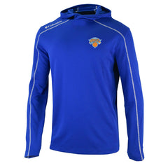 New York Knicks Shotgun Pullover Hoodie Blue - NBA