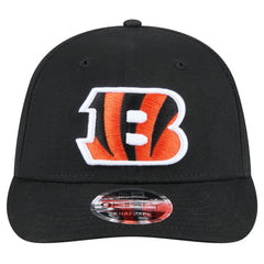 Cincinnati Bengals New Era Main Low Profile 9FIFTY Snapback Hat Black | NFL