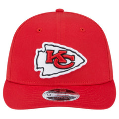 Kansas City Chiefs New Era Main Low Profile 9FIFTY Snapback Hat Red | NFL
