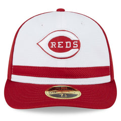 Cincinnati Reds New Era 2025 Batting Practice Low Profile 59FIFTY Fitted Hat - MLB