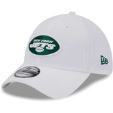 New York Jets New Era Main 39THIRTY Flex Hat White | NFL