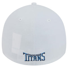 Tennessee Titans New Era Main 39THIRTY Flex Hat White | NFL