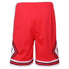 Chicago Bulls Youth Hardwood Classics Swingman Shorts Red - NBA