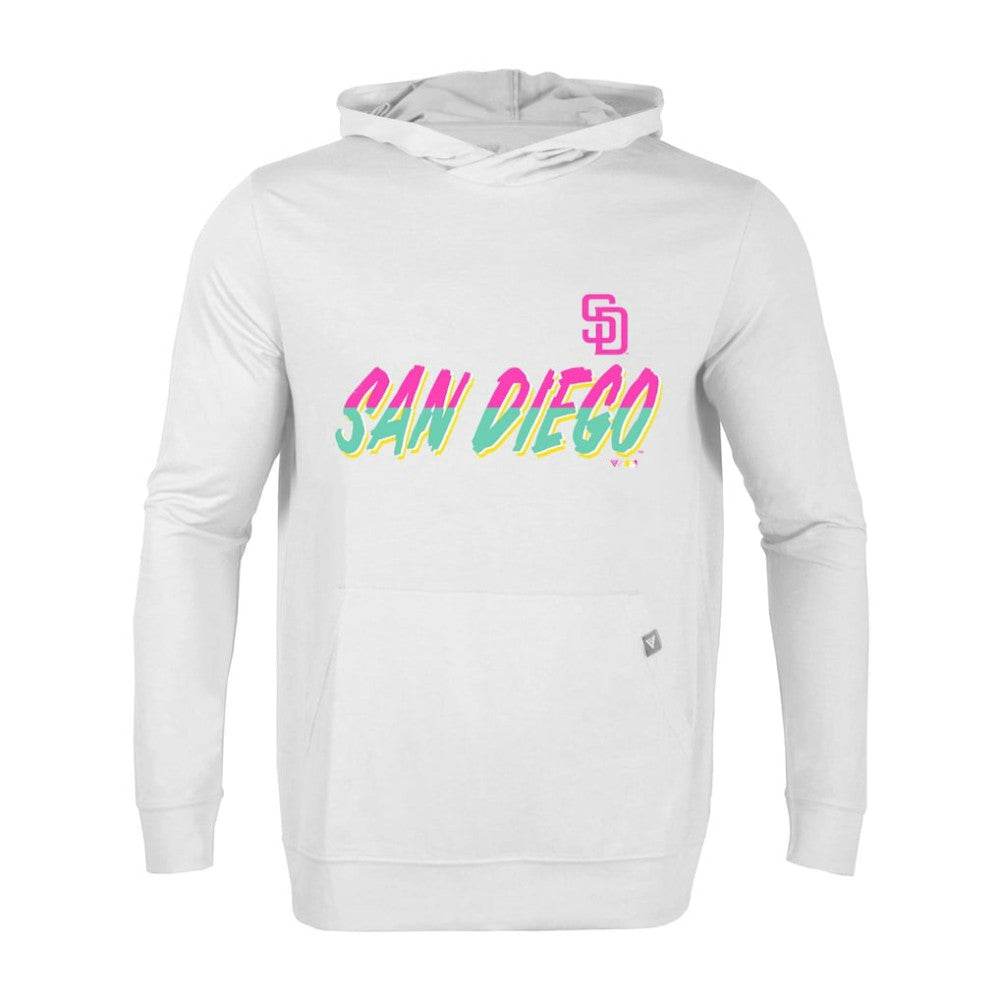 San Diego Padres Levelwear City Connect Relay Core Logo Pullover Hoodie - MLB