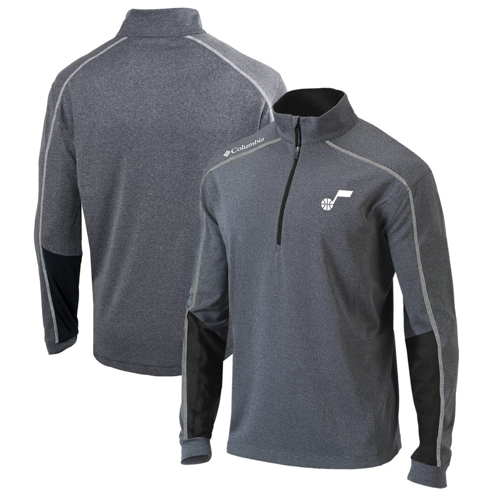 Utah Jazz Omni-Wick Shotgun 2.0 Quarter-Zip Pullover Top Black - NBA