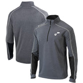 Utah Jazz Omni-Wick Shotgun 2.0 Quarter-Zip Pullover Top Black - NBA