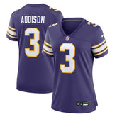 Jordan Addison Minnesota Vikings Women's Alternate Game Jersey Purple | Nike for Sale