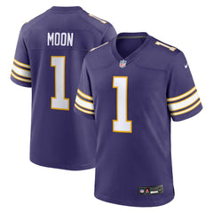 Warren Moon Minnesota Vikings Retired Player Alternate Game Jersey Purple | Nike for Sale