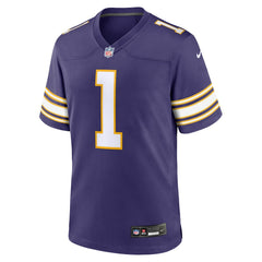 Warren Moon Minnesota Vikings Retired Player Alternate Game Jersey Purple | Nike for Sale