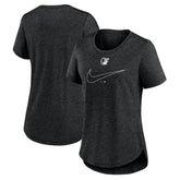 Baltimore Orioles Nike Women's Big Swoosh Tri-Blend Scoop Neck T-Shirt - MLB