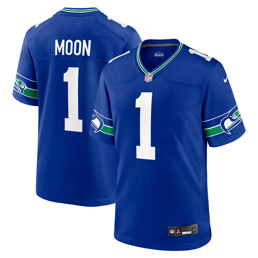 Warren Moon Seattle Seahawks Retired Player Alternate Game Jersey Royal | Nike for Sale