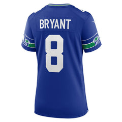 Coby Bryant Seattle Seahawks Women's Throwback Player Game Jersey Royal | Nike for Sale