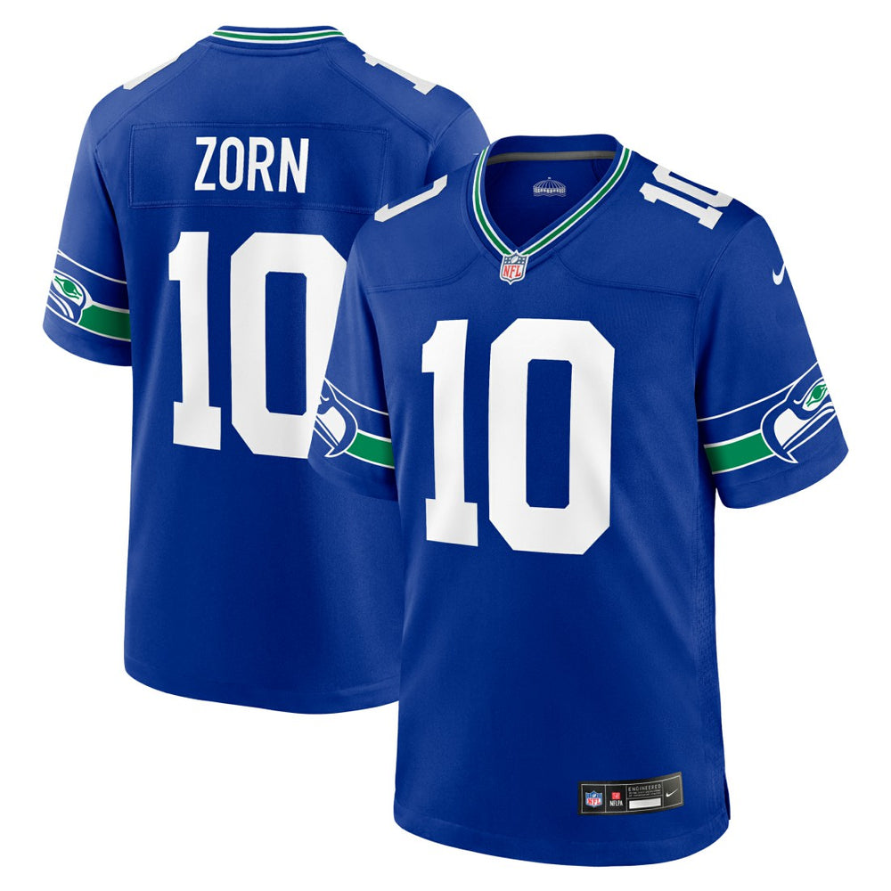 Jim Zorn Seattle Seahawks Retired Player Alternate Game Jersey Royal | Nike for Sale