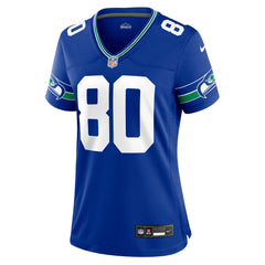 Steve Largent Seattle Seahawks Women's Throwback Retired Player Game Jersey Royal | Nike for Sale
