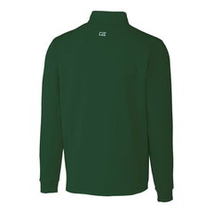 Philadelphia Eagles Cutter & Buck Traverse Stretch Quarter-Zip Pullover Hunter Green | NFL