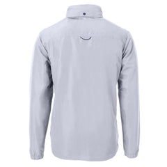 Philadelphia Eagles Cutter & Buck Charter Eco Recycled Full-Zip Jacket Silver | NFL