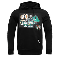 Jayson Tatum Boston Celtics Pro Standard Player Yearbook Pullover Hoodie Black - NBA