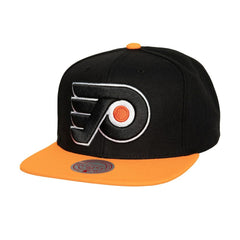 Philadelphia Flyers Mitchell & Ness Core Team Ground 2.0 Snapback Hat - Black - NHL