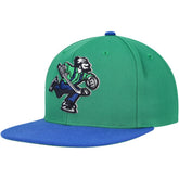 Vancouver Canucks Mitchell & Ness Core Team Ground 2.0 Snapback Hat - Green - NHL