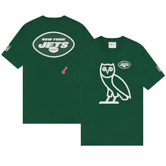 New York Jets OVO x NFL OG Owl T-Shirt – Green | NFL