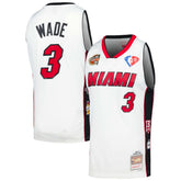 Dwyane Wade Miami Heat Unisex Hall of Fame Class of 2023 Throwback Swingman Jersey White - NBA