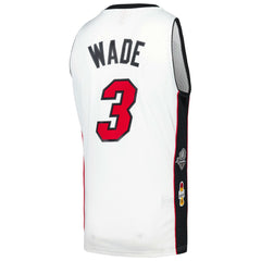 Dwyane Wade Miami Heat Unisex Hall of Fame Class of 2023 Throwback Swingman Jersey White - NBA