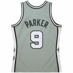 Tony Parker San Antonio Spurs Unisex Hall of Fame Class of 2023 Throwback Swingman Jersey Gray - NBA