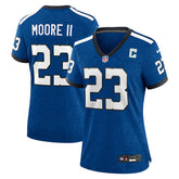 Kenny Moore II Indianapolis Colts Women's Indiana Nights Alternate Game Jersey Royal | Nike for Sale