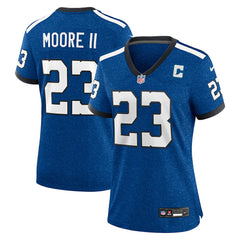 Kenny Moore II Indianapolis Colts Women's Indiana Nights Alternate Game Jersey Royal | Nike for Sale