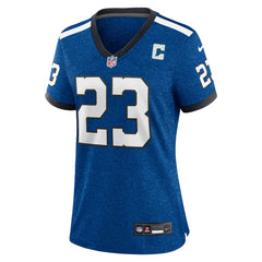 Kenny Moore II Indianapolis Colts Women's Indiana Nights Alternate Game Jersey Royal | Nike for Sale