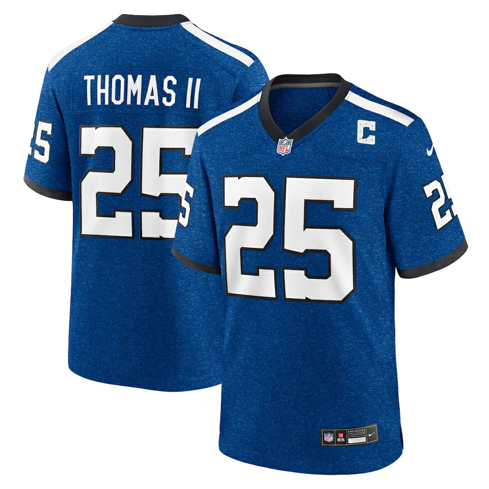 Rodney Thomas II Indianapolis Colts Alternate Game Jersey Blue | Nike for Sale