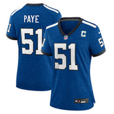 Kwity Paye Indianapolis Colts Women's Indiana Nights Alternate Game Jersey Royal | Nike for Sale