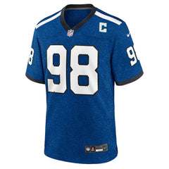 Tony Siragusa Indianapolis Colts Retired Player Alternate Game Jersey Blue | Nike for Sale