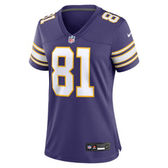 Carl Eller Minnesota Vikings Women's Classic Retired Player Jersey Purple | Nike for Sale