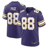 Alan Page Minnesota Vikings Retired Player Alternate Game Jersey Purple | Nike for Sale