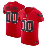 Houston Texans Alternate Vapor F.U.S.E. Elite Custom Jersey Red | Nike for Sale