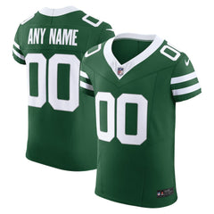 New York Jets Vapor F.U.S.E. Elite Custom Jersey Legacy Green | Nike for Sale