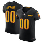 Washington Commanders Alternate Vapor F.U.S.E. Elite Custom Jersey Black | Nike for Sale