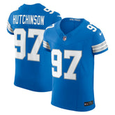 Aidan Hutchinson Detroit Lions Vapor F.U.S.E. Elite Jersey Blue | Nike for Sale