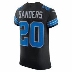Barry Sanders Detroit Lions Alternate Vapor F.U.S.E. Elite Jersey Black | Nike for Sale
