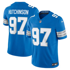 Aidan Hutchinson Detroit Lions Team Vapor F.U.S.E. Limited Jersey Blue | Nike for Sale