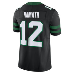 Joe Namath New York Jets Alternate Vapor F.U.S.E. Limited Jersey Legacy Black | Nike for Sale