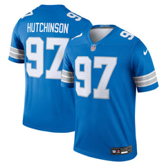 Aidan Hutchinson Detroit Lions Legend Player Performance Top Blue | Nike for Sale