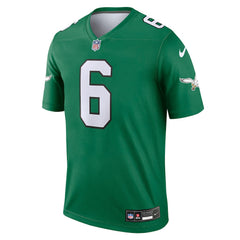 DeVonta Smith Philadelphia Eagles Legend Player Performance Top Kelly Green | Nike for Sale